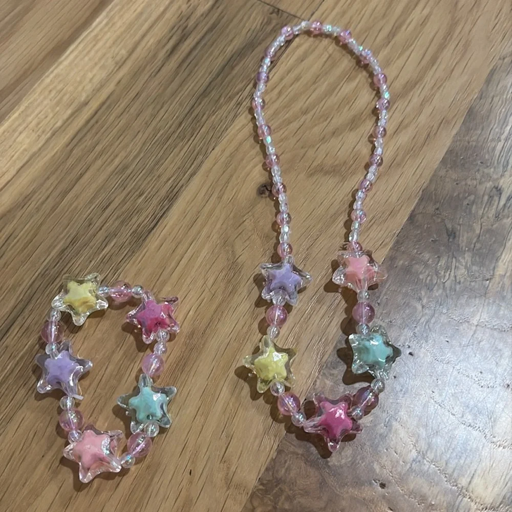 Girls Matching Necklace and Bracelet